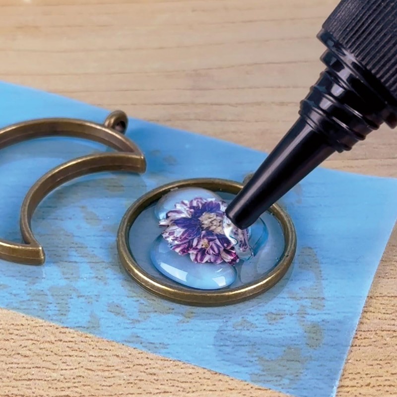 Resina UV Trasparente per Bijoux e Gioielli con indurimento Veloce