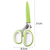 Kitchen Scissor, Herb Scissors 5 Blades Stainless Steel Great Kitchen