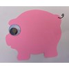 Pig Large Single Color Creative Cut-Outs, 5.5" x 5.5", 31