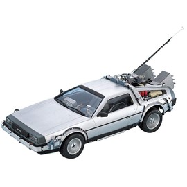 Aoshima - Movie Mecha #BT-01: 1/24 Back to The Future Delorean FromPart I