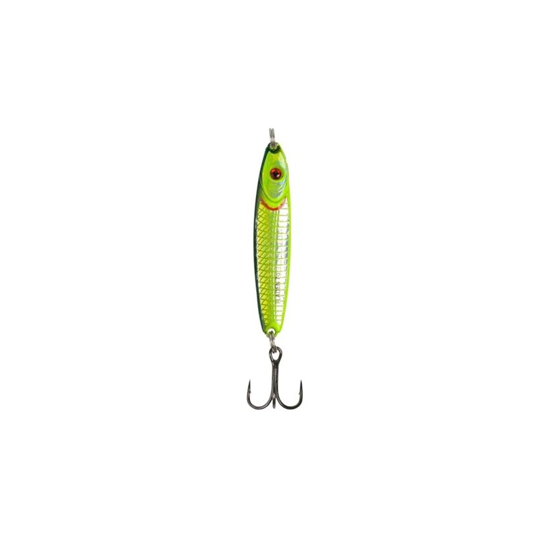 FLADEN Holo Twist Spoon Pirk Set, 6 Pieces, Holographic Fishing