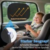 Kiiwah Car Sun Shade Baby, Pack of 2 Car Sun