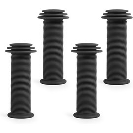 Bike Handlebar Grips Rubber Bicycle Handle Grip, 4Pcs Bike Handlebar Grips,Rubber Bicycle Grips Soft Cycling Grips Non-Slip Bike Handles Grips,Bike Handlebar Rubber Grips,Non-Slip Rubber Bike Grips