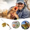 141pcs Fishing Spinners and Spinnerbait Rigs DIY Acceessories Spoon Blade