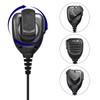 HYS Speaker Microphone with PTT Button, Speaker Microphone Compatible with