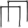 Universal Side Bag Support Motorcycle Accessories Modified Metal Plated Side