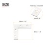 DTGN 10 Pcs 38x38mm (LxW) L-Shaped Repair Board for Wood