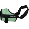 Adjustable Dog Muzzle 6 Sizes Green (S: 6.5"-9" Snout Circumf.)