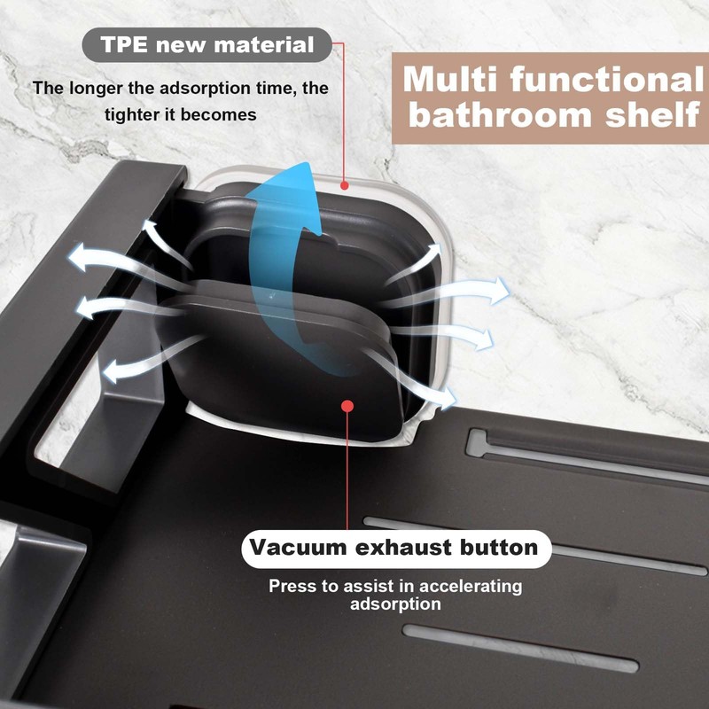 Metal Wall Shelf, Floating Shelf, 30 x 14 cm, Hanging