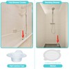 Aire Allure 25 Pack Hair Catchers for Bathroom Sink or
