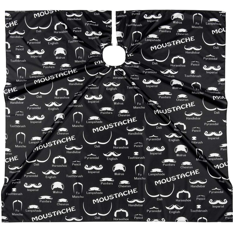 Comair 7001228 Barber Moustache Cape 144 x 140 cm