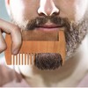 Wooden Beard Comb, Comb, Mustache, Wooden Folding Comb, Men's Styling