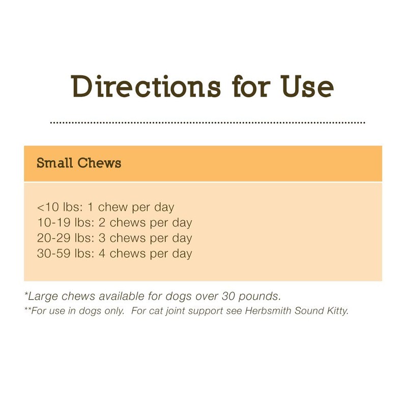 Herbsmith Sound Dog Viscosity Advanced Joint Support For Dogs, 60
