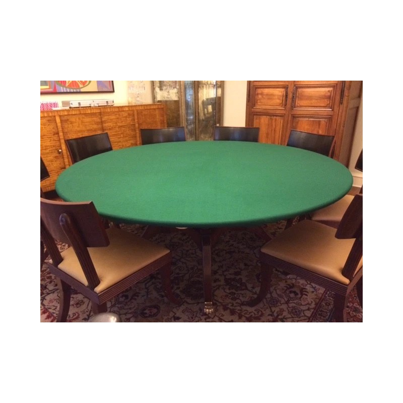 Original Poker Felt Casino Style table cover fits 72" round