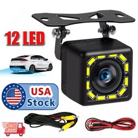 Camecho 170° CMOS Car Rear View Backup Camera Reverse HD Night Vision Waterproof CAM