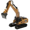 Backhoe Loader Heavy Duty Wheeled Excavator Durable 1: 60 Scale