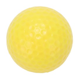 BuyWeek Floating Golf Balls, 2 Layers Golf Ball Float Water Range Golf Practice Balls Outdoor Sports Golf Training Balls (Yellow)