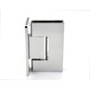 MONT HARD Chrome Shower Hinge - Square Full Back Plate,