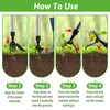 Weed Puller,Stand Up Weeder Hand Tool Weed Remover Tool with