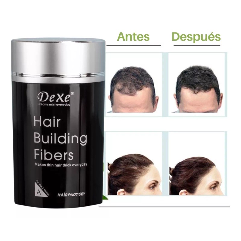 Veraly Microfibras Naturales Sustituto Cabello Disimular Calvicie