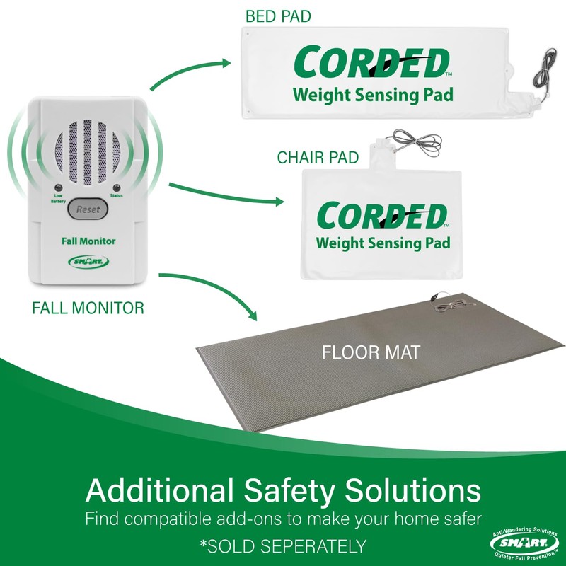 Smart Caregiver Bed Exit Alert for Elderly Fall Prevention -