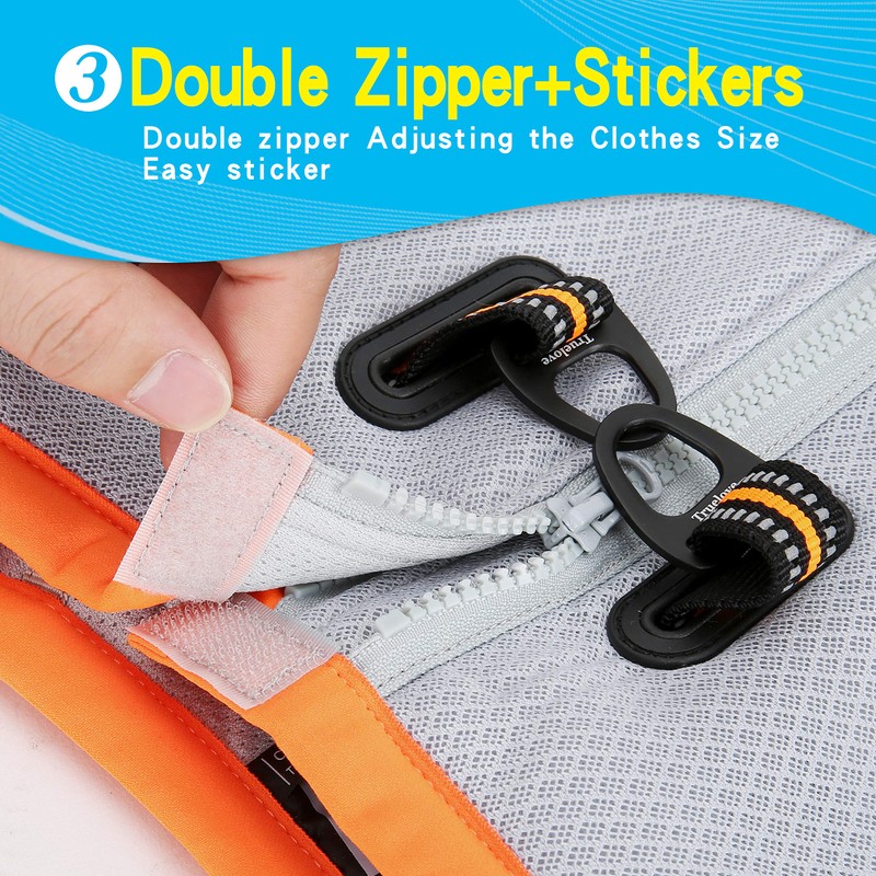 MOKCCI Truelove Dog Cooling Vest Harness Cooler Jacket with Adjustable