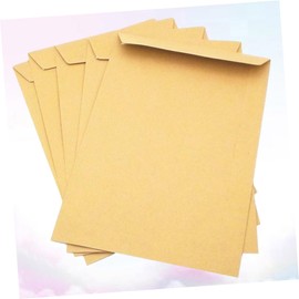 Operitacx Kraftpapier Umschläge 229x162mm Blanko Briefumschläge Für Büro Schule Und Geschäftsbriefe Robuste Braune Briefumschläge Zur Aufbewahrung Von Dokumenten