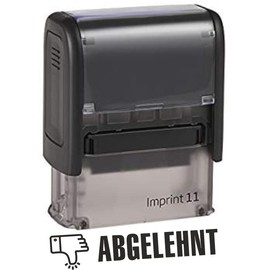 Kaufhaus2010 Self-Inking Imprint 2/Stock Text - Rejected - Office Stamp for Labelling Documents 46 mm Long