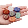Nupuyai 7 Chakra Gemstones Set Healing Stones Energy Stones with