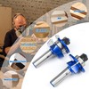 SMJXTOP 2Pcs Shaker Style Rail and Stile Router Bits Set