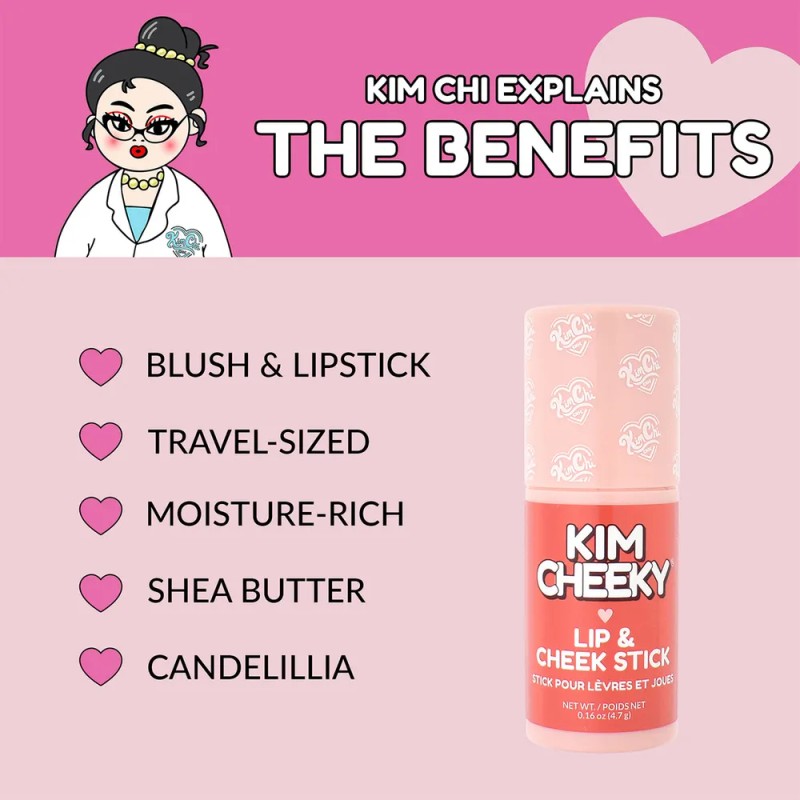 Rubor En Barra Para Mejillas Y Labios Kimcheeky Kimchi Chic