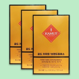 Grain On Gold Kamut Enzyme Jihye Lee 30 sachets / 그레인온 골드 카무트 효소 이지혜 30포 X 3개 카뮤트 곡물 데일리 소화 발효