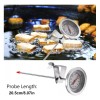 Termometro Aceite Cocina Caliente Café Acero Inox 0 A 200°c