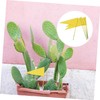 WOONEKY 5Pcs Durable Marking Flags for Garden Irrigation Lawn Projects