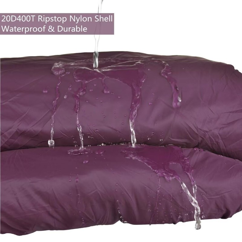 Agemore Ultra-light Warm Weather Rectangular Sleeping Bag, 75" L x