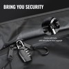 BougeRV Hitch Cargo Carrier Bag with Lock Waterproof Soft Shell