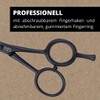 Parsa Men Professional Hair Scissors, Beard Scissors with Single-Side Micro