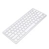 78 Keys Wireless Keyboard with Silent Buttons Ultra Slim Bluetooth