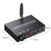 Aswalling 192KHz Bluetooth Converter Wireless Audio Transmitter Receiver Digital Optical