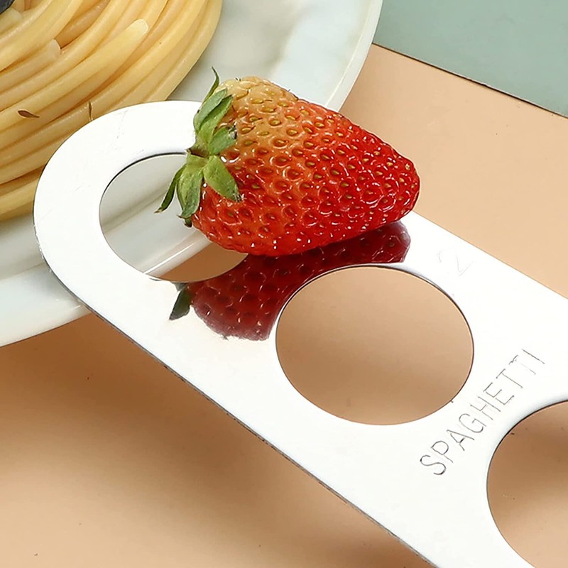 2-Pack Stainless Steel Spaghetti Measuring Tools for Perfect Portions -