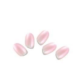 Shop Gel Mirror Milk Pink Sticky Gel Nail 16pcs / 샵젤 미러 밀크 핑크 붙이는 젤 네일 16pcs