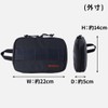 Briefing MODULEWARE GADGET POUCH MW GENII Pouch BRA233A41, black, One