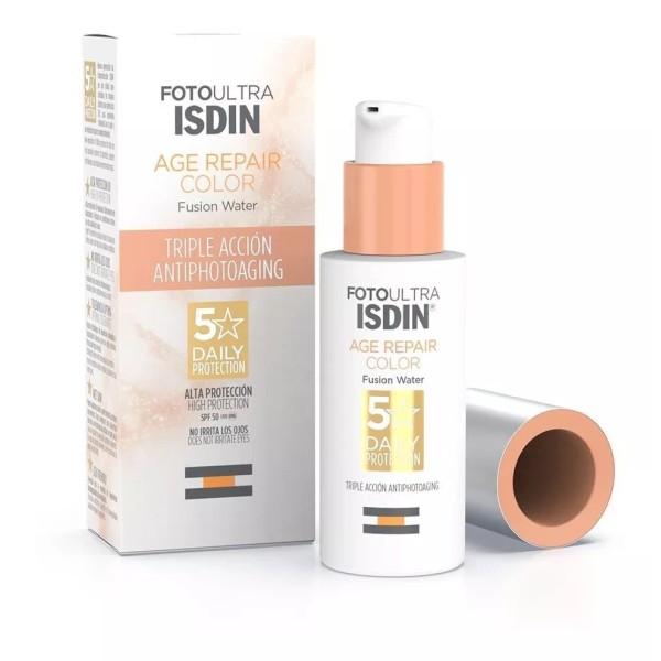 Isdin Fotoultra Age Repair Color 50+ Fusion Water 50 Ml