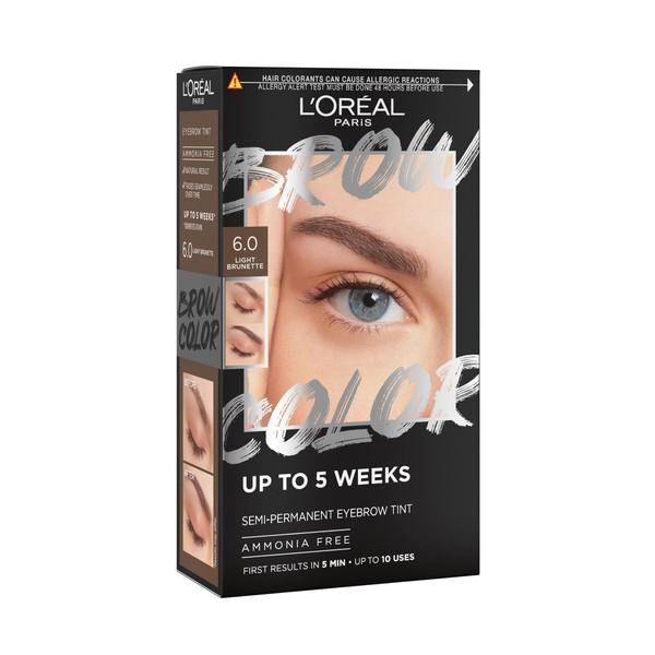 L'Oréal Paris, Semi-Permanent Eyebrow Tint, Lasts up to 5 Weeks,