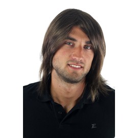 WIG ME UP - GFW892-10 Men's Wig Men Long Youth Casual Fashion Brown Toupee
