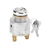 Universal Ignition Switch Lock Cylinder with Keys Aluminum Alloy Replacement