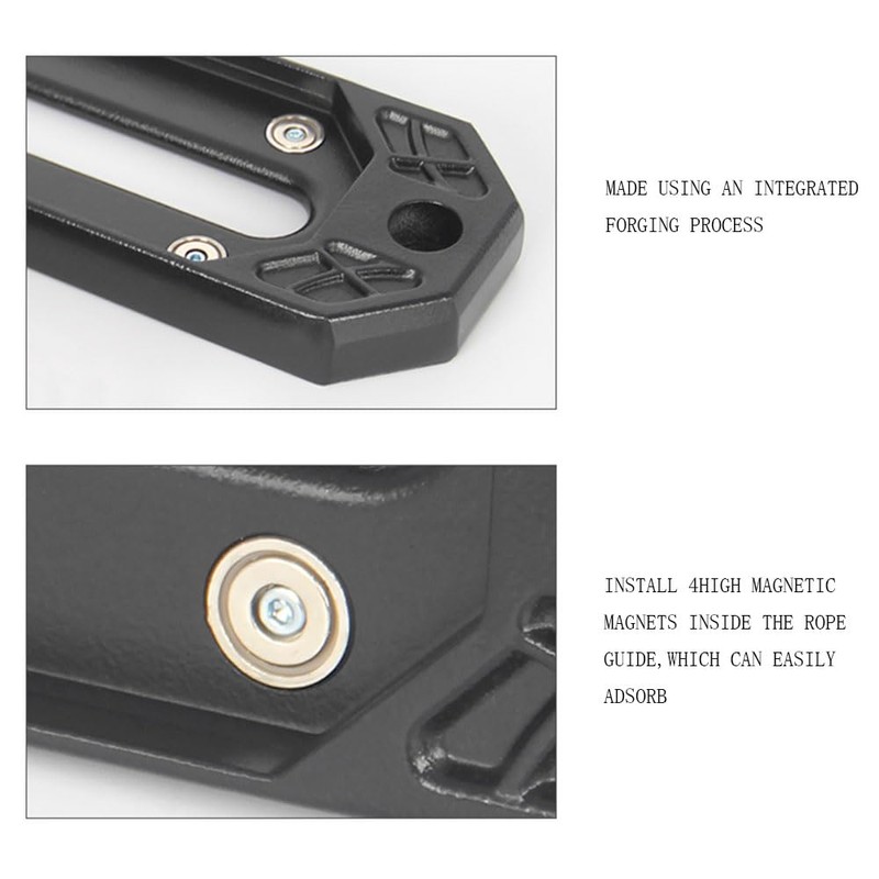 Keazet 40CR Steel Hawse Fairlead with Magnetic Mount & Tow