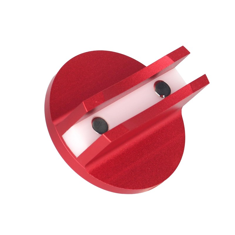 Largoods Magnetic Jack Pad, Aluminum Pinch Welding Jack Adapter Slotted