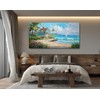 Anolyfi Tropical Wall Art for Living Room, Palm Tree Nature