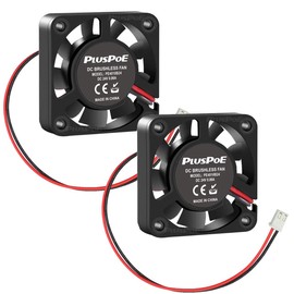 40mm Fan 24V, Ender 3 Fan Upgrade 24 Volt Fans 4010 Dual Ball Bearing, Works for Ender 3 Pro 3X CR-10S for 3D Printer Humidifier Aromatherapy (2 Pack)